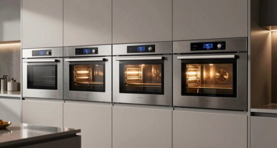top electric double wall ovens
