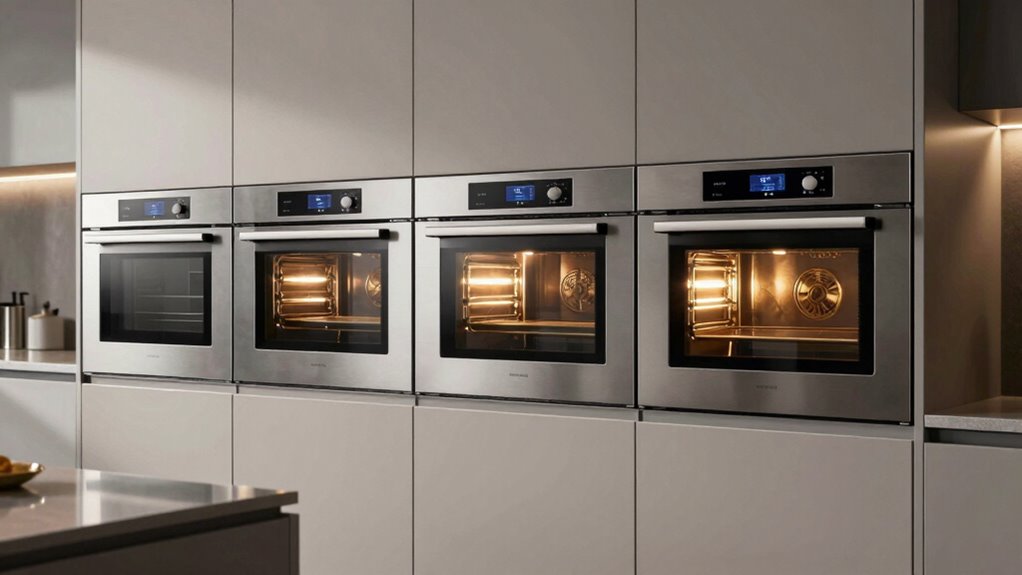 top electric double wall ovens