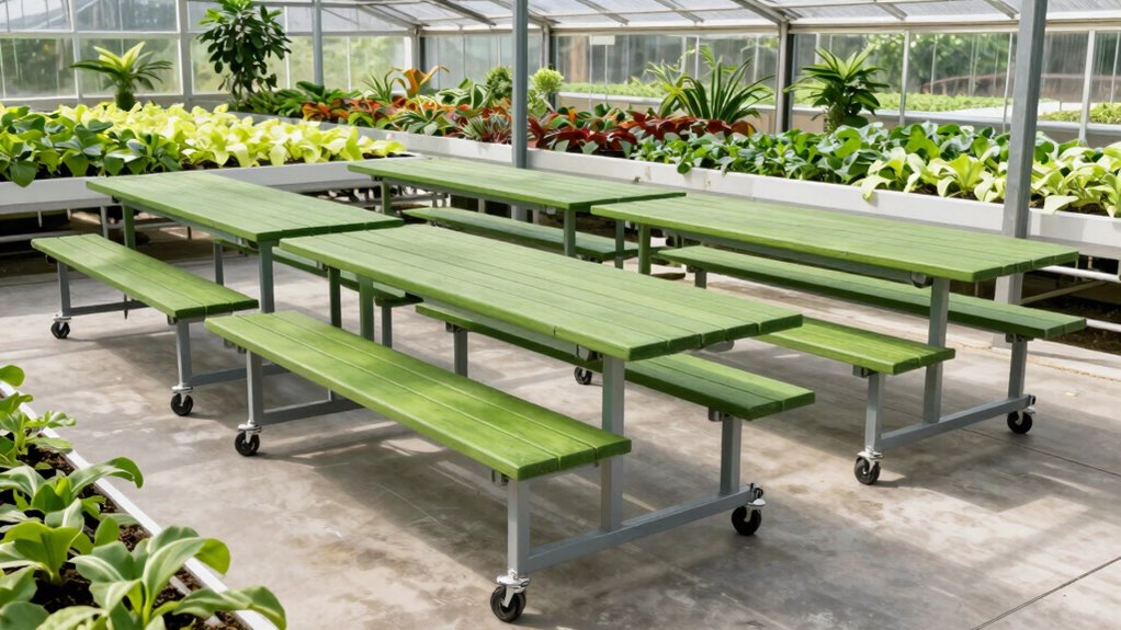 top greenhouse bench systems
