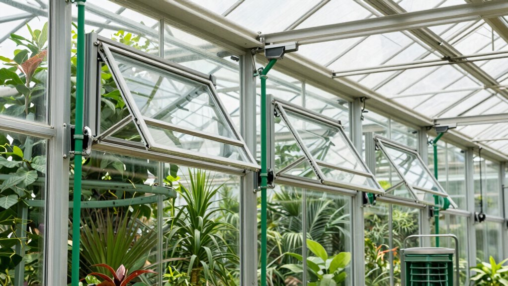 top greenhouse vent openers