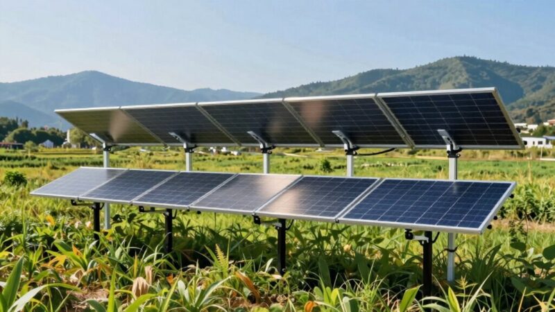 Dual Rack Solar 6 Best Ground Mount Solar Racking System Kits for 2026 - Two Green Leaves
