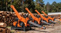 top heavy duty log splitters