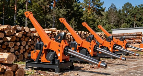 top heavy duty log splitters