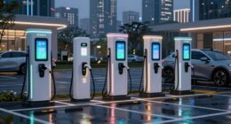 top load balanced ev chargers