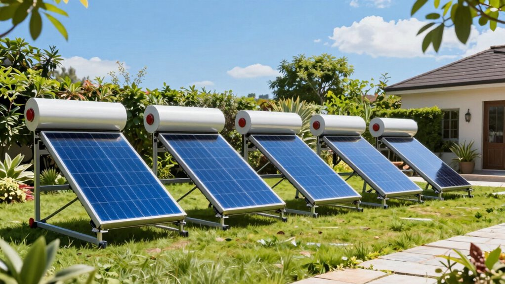 top solar water heater kits