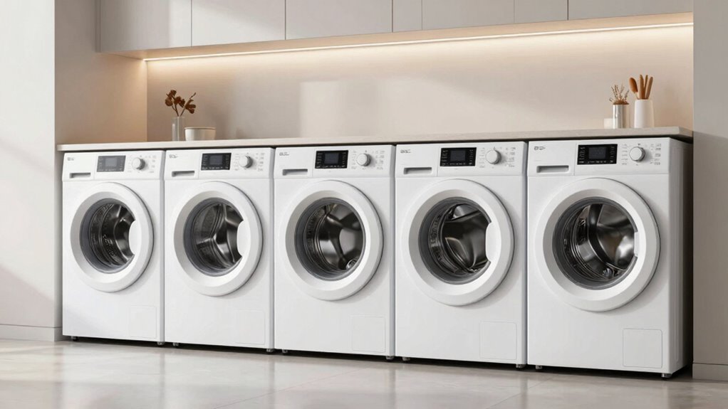 top stackable washer dryer sets