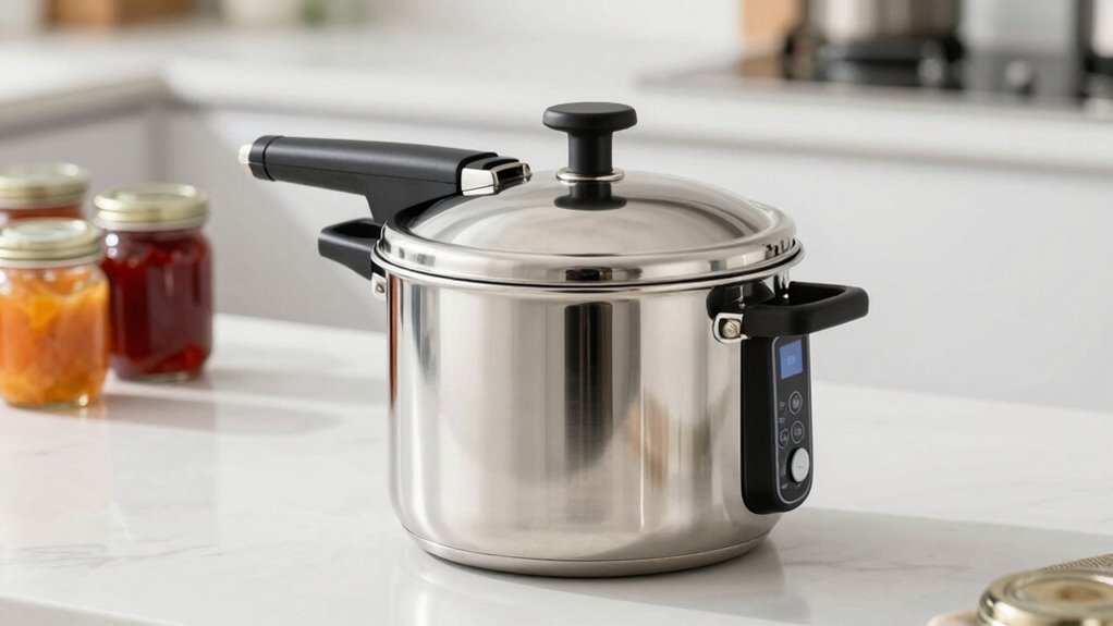 top stainless steel electric canners