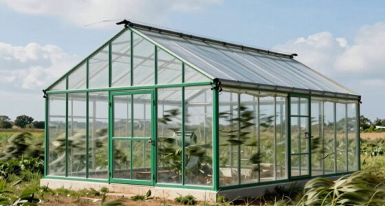 top wind resistant greenhouse kits
