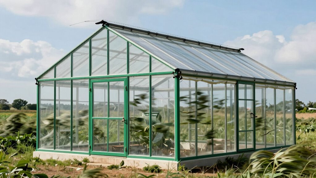 top wind resistant greenhouse kits