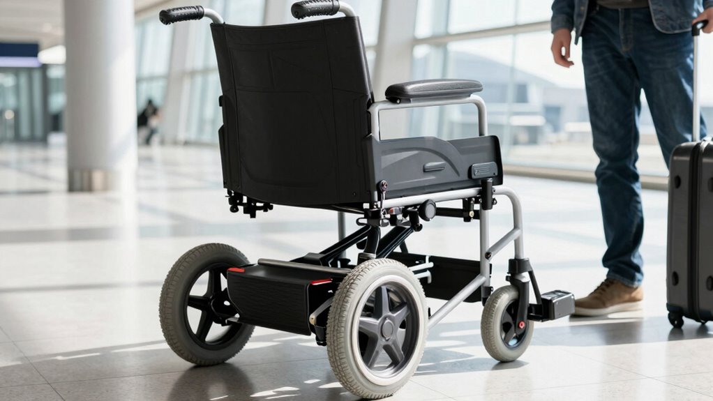 travel friendly wheelchair features