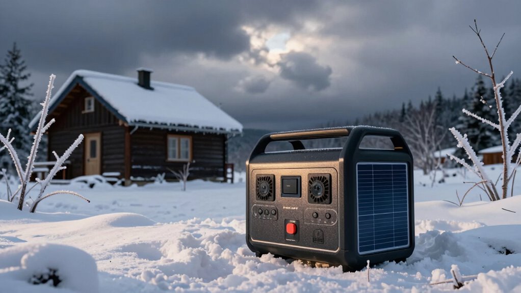 winter storm solar power considerations