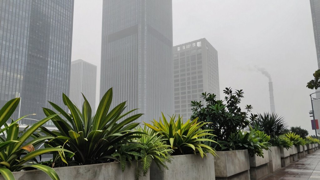 air pollution impacts plants