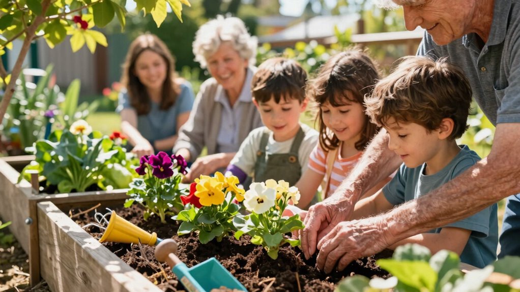 building community through gardening