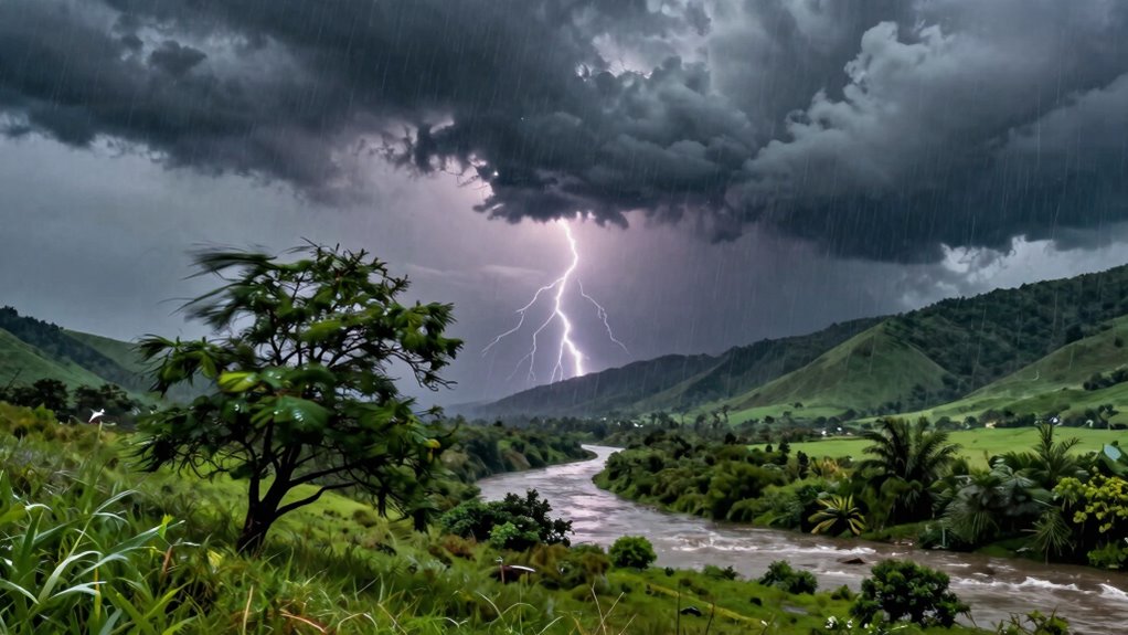 changing seasonal rainfall patterns