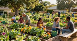 community gardens foster social cohesion