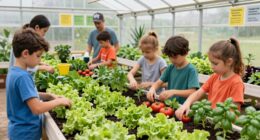 community greenhouses promote food literacy