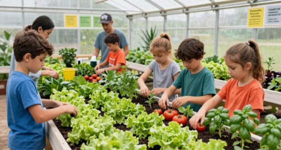 community greenhouses promote food literacy