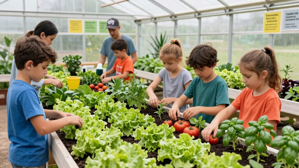community greenhouses promote food literacy