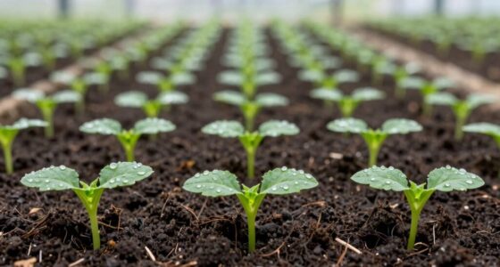 consistent healthy plant growth