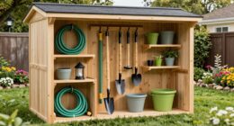 efficient organized yard maintenance