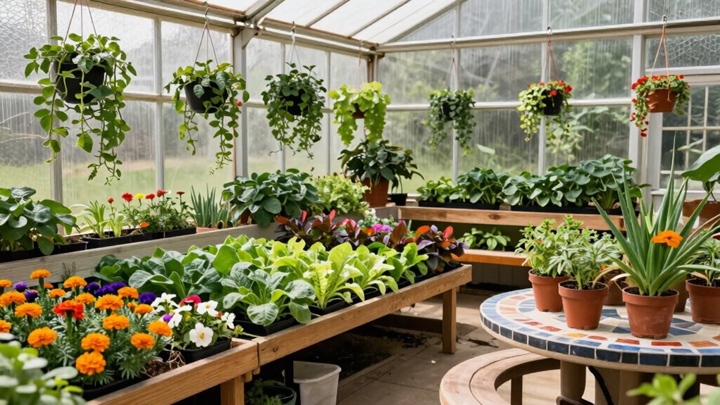 friendly inviting greenhouse environment