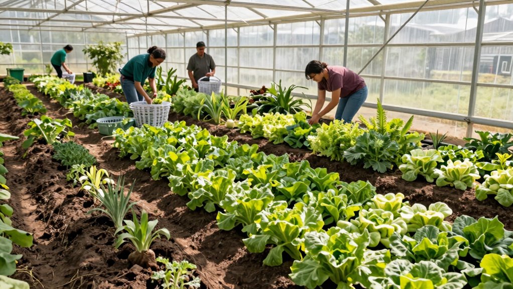 greenhouse programs aid food banks