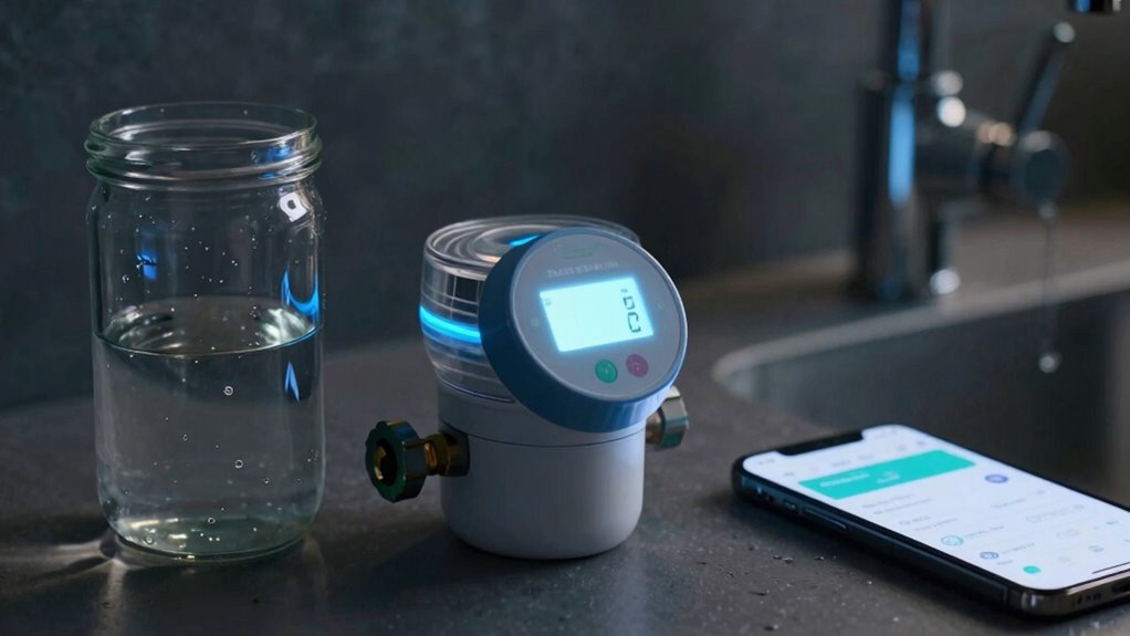real time water usage feedback