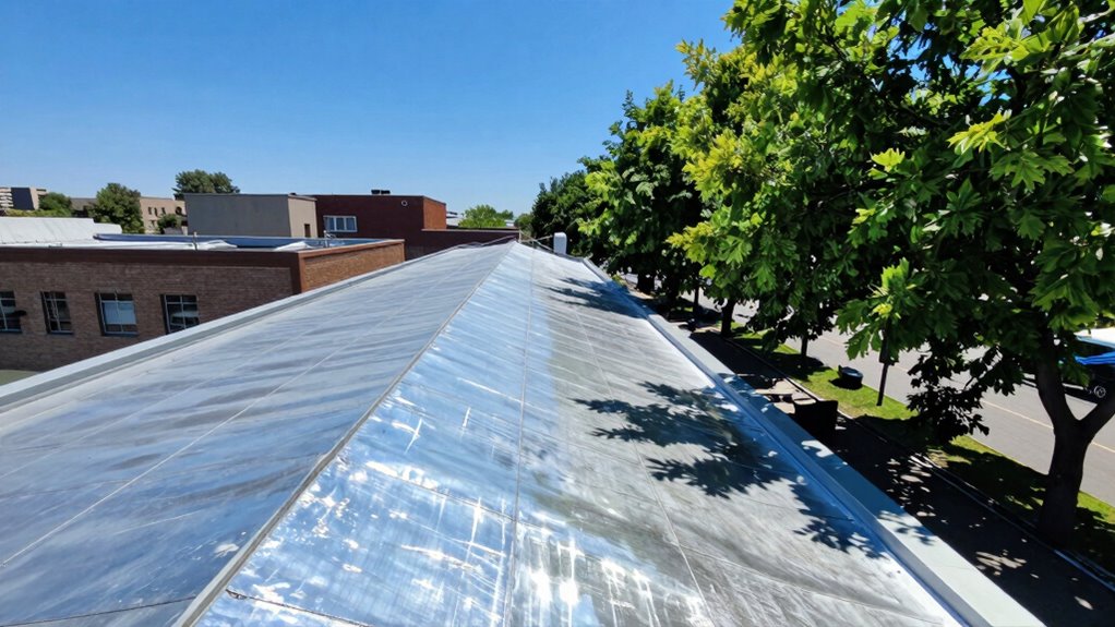 reflective coatings reduce heat