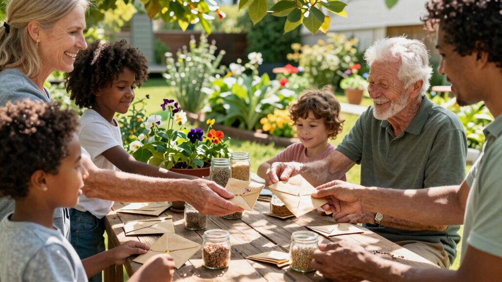 sharing seeds fosters community