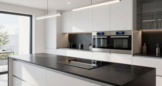 simple efficient electric kitchen