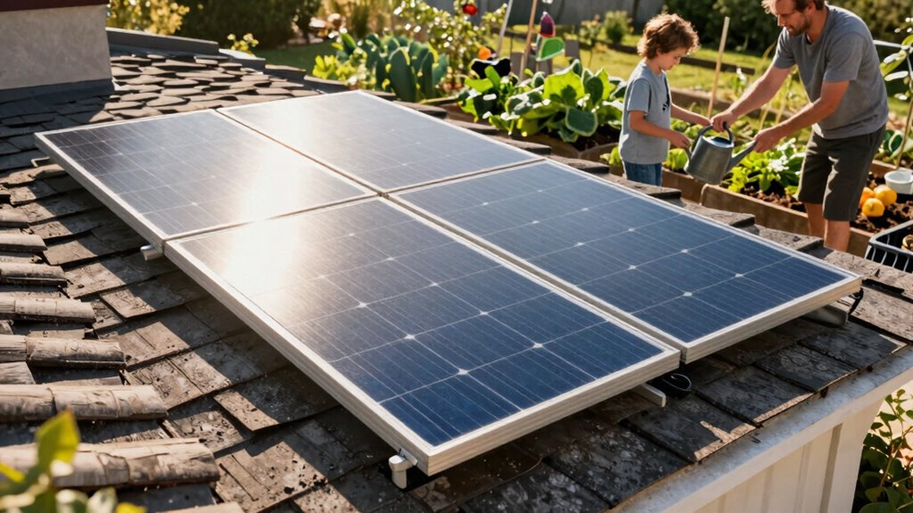 small solar boosts resilience