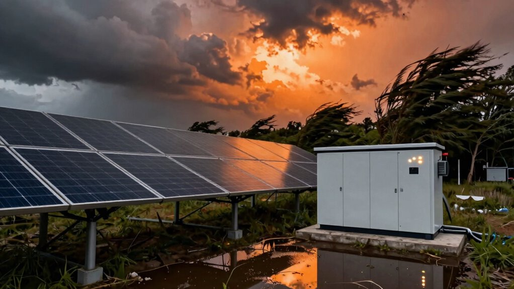 solar storage enhances emergency resilience