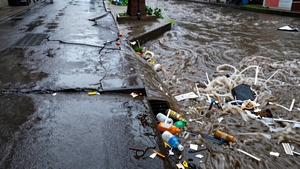 stormwater transports pollution
