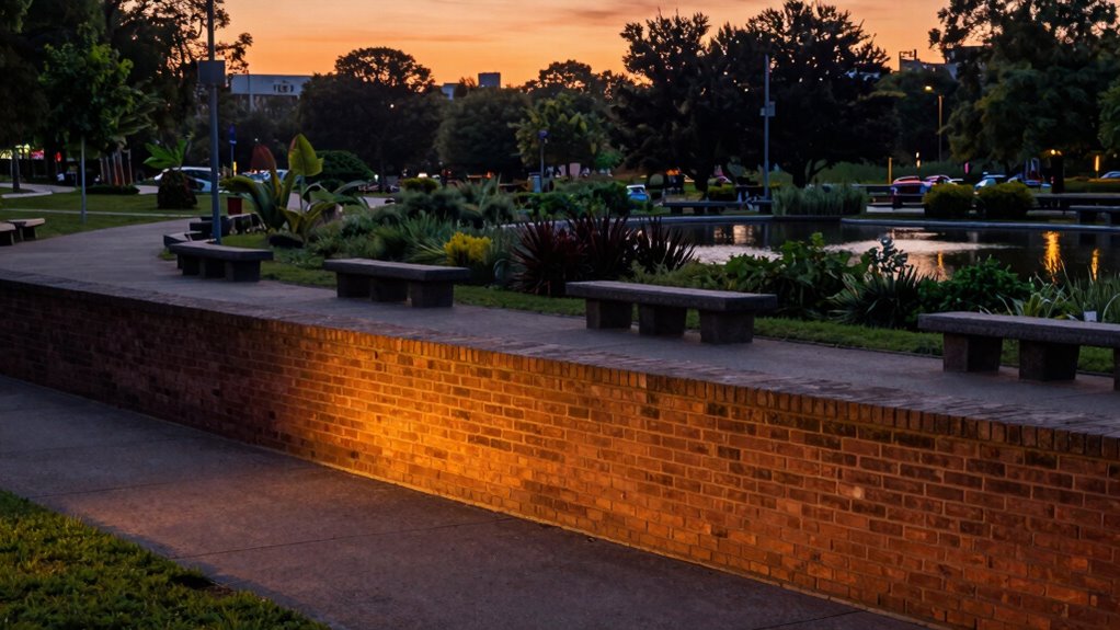 thermal mass moderates nighttime temperatures