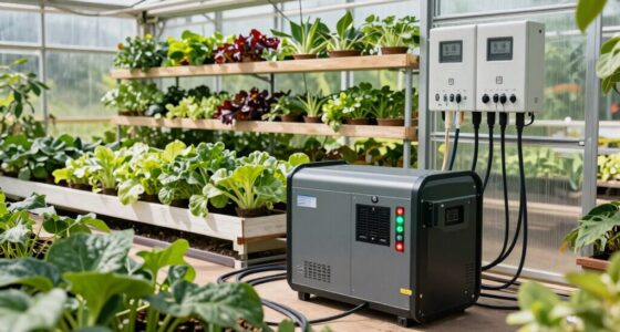 uninterrupted greenhouse power supply