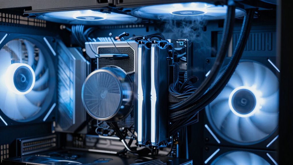 vent placement over fan