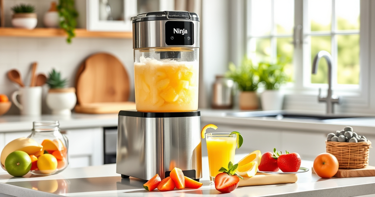Beat the Summer Heat with Ninja SLUSHi Frozen Drink Machine