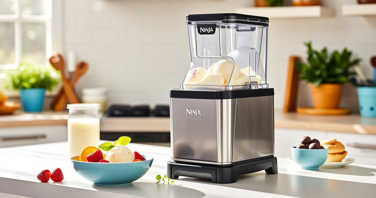 Beat the Summer Heat with the Ninja CREAMi Deluxe Ice Cream Maker