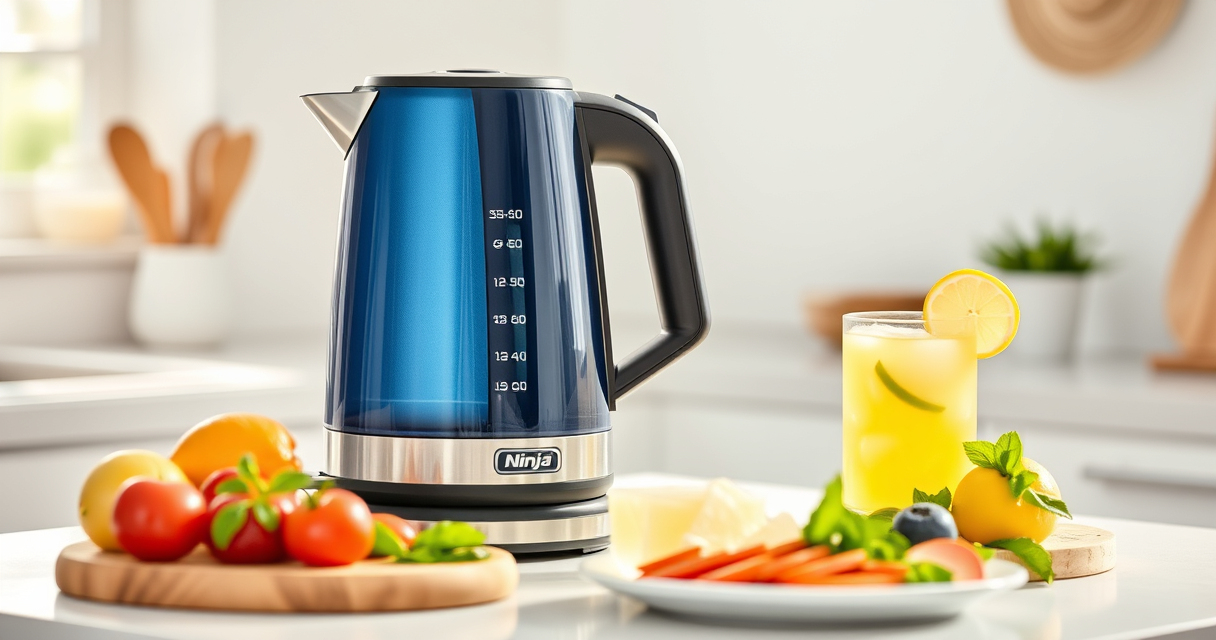 Chill & Brew: Using the Ninja KT200BL Electric Kettle for Perfect Summer Iced Teas