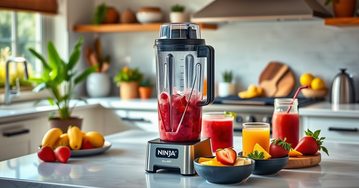 Cool Off with a Summer Berry Smoothie Using Ninja Blast Max Portable Blender
