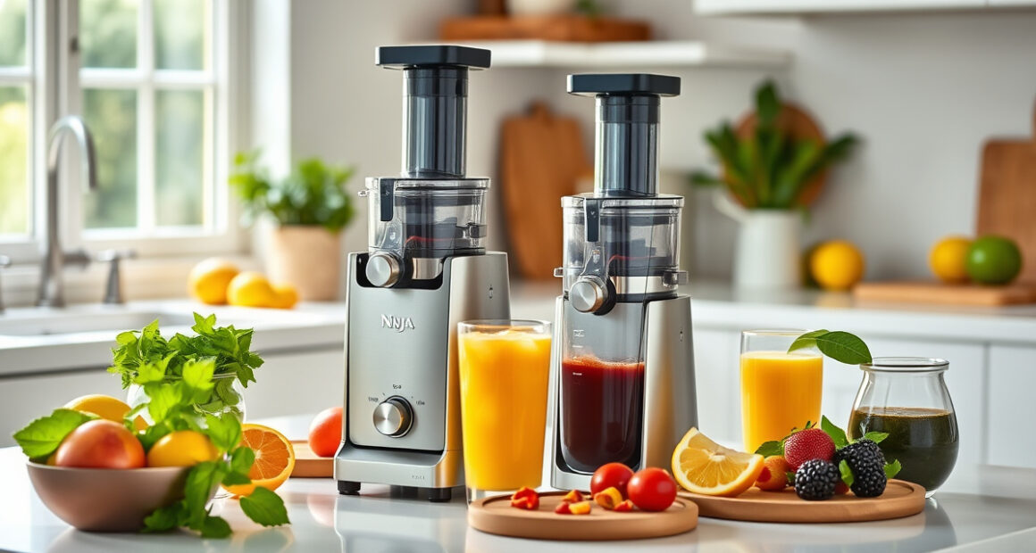 Fresh Summer Juice with Ninja NeverClog Cold Press Juicer