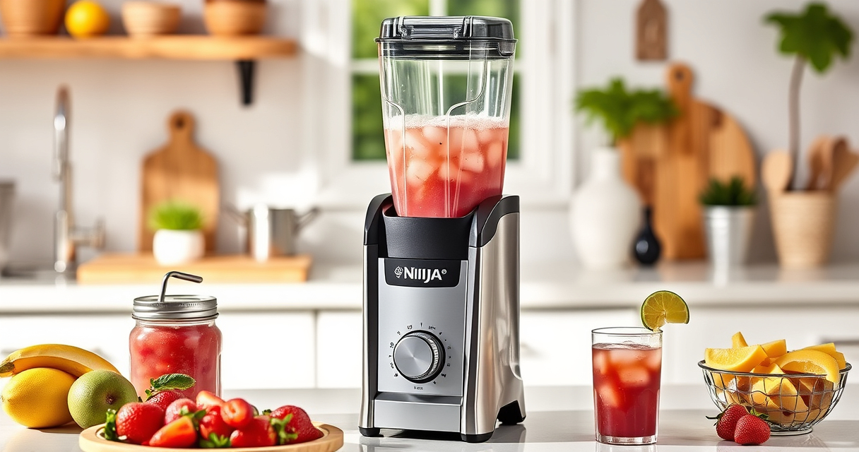 Make the Perfect Summer Frozen Drink with Ninja SLUSHi