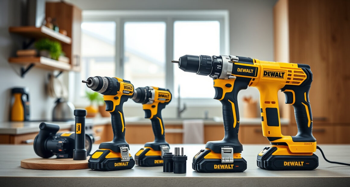 Top DEWALT Power Tools for DIY Enthusiasts