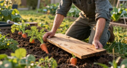 When to plant fall carrots—and how a wooden board can improve your harvest