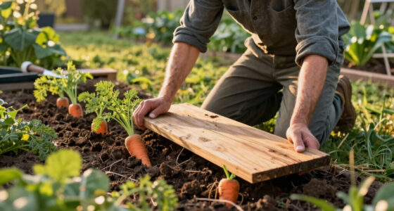 When to plant fall carrots—and how a wooden board can improve your harvest
