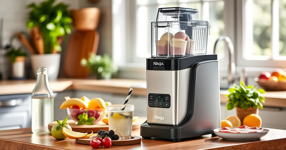 Beat the Heat with the Ninja NC301 CREAMi Ice Cream Maker