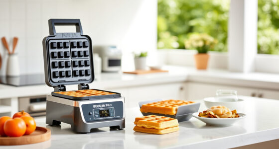 Enjoy Perfect Summer Waffles with the Ninja Belgian Waffle Maker Pro