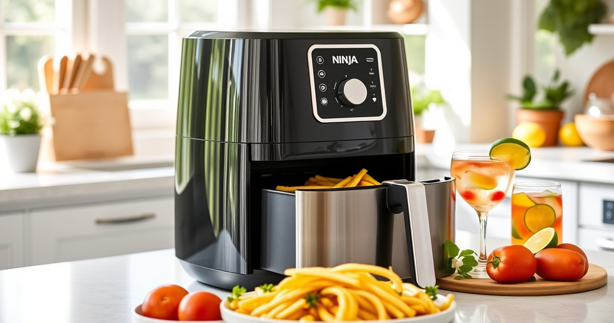 Summer Grilled Veggie Skewers with Ninja Crispi 4-in-1 Air Fryer