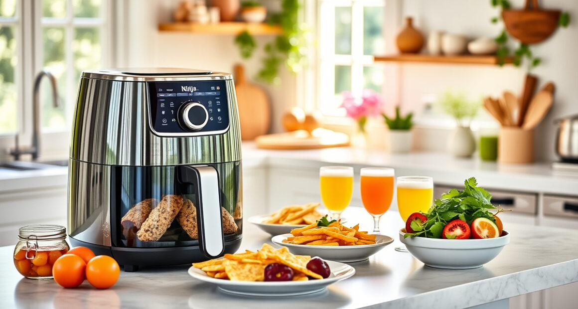 Summer Grilling Hack: Ninja Crispi Pro Glass Air Fryer for Perfect Crispy Vegetables