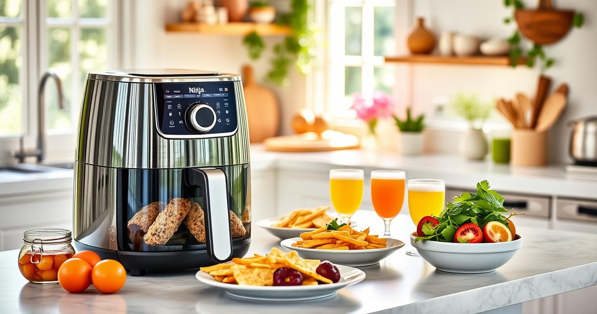Summer Grilling Hack: Ninja Crispi Pro Glass Air Fryer for Perfect Crispy Vegetables